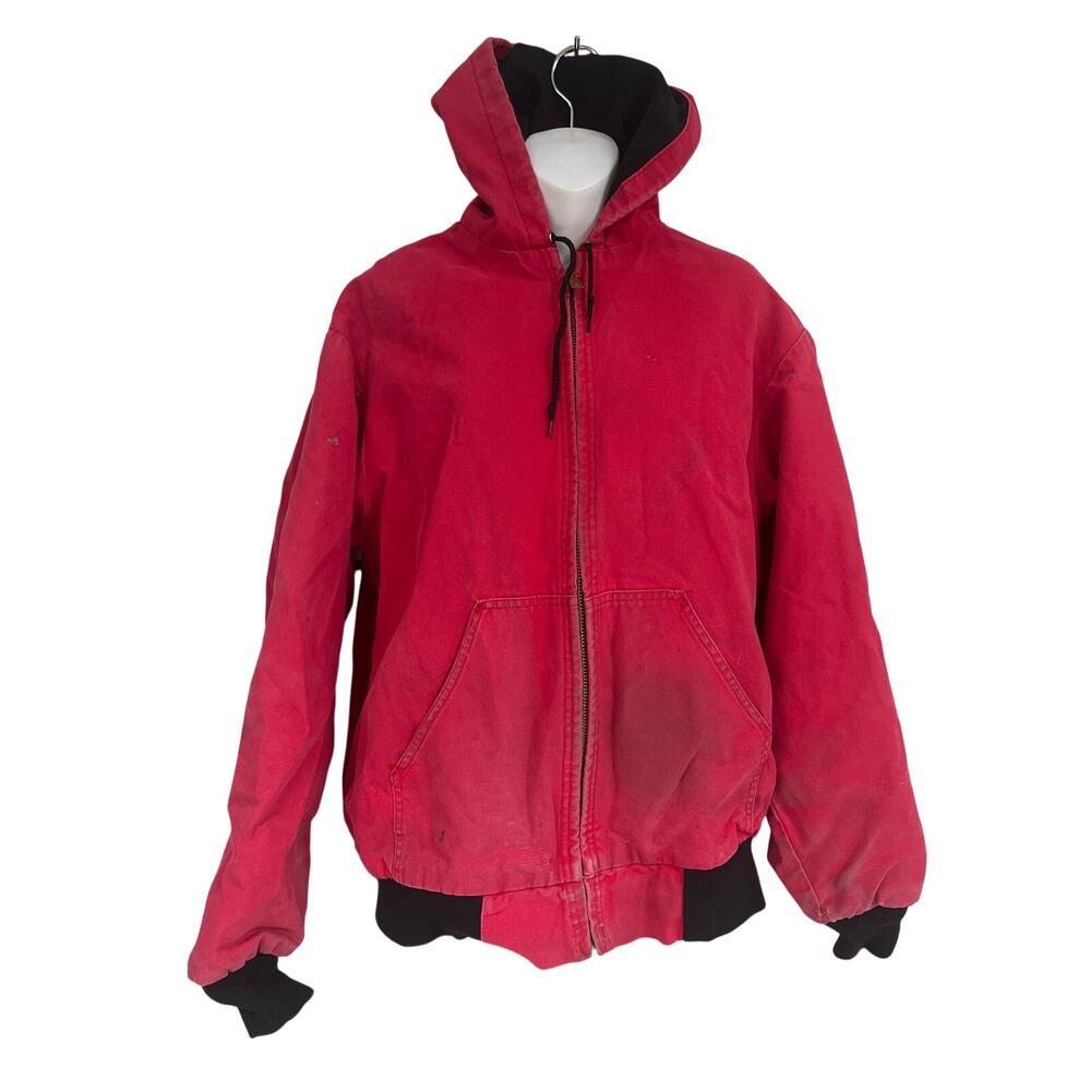 Key Imperial Jacket Mens x-Large long red Hooded Workwear
